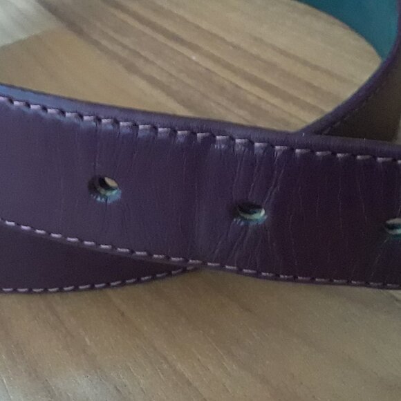 Linda Lundstrom Handmade Genuine Leather Belt - Picture 13 of 13